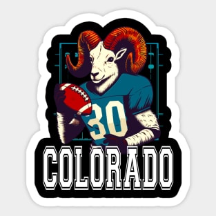 Colorado Football Sticker